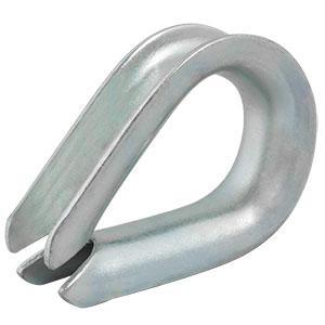 [SH5105] CUELLO GALVANIZADO 5/8" P/CABLE DE ACERO