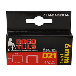 [VE2014] GRAPAS D21 1/4" 6MM (1000 PZS)