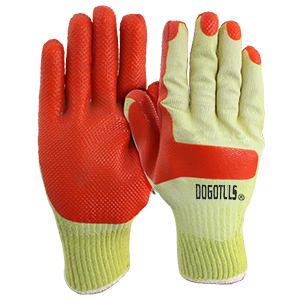 [HW3054] GUANTE CONSTRUCCIÓN LATEX AMARILLO/ROJO