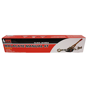 [JK5004] MALACATE 4TON CON CABLE 6MM X 3M