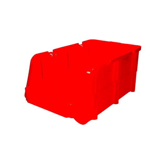 [GAVR2] Gaveta plástica rojo pico de pato 11" x 6" x 5"