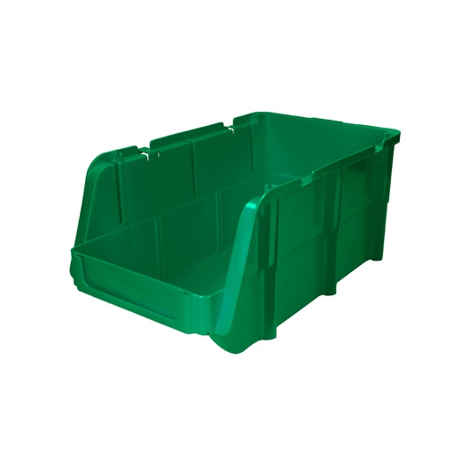 [GAVV2] Gaveta plástica verde pico de pato 11" x 6" x 5"